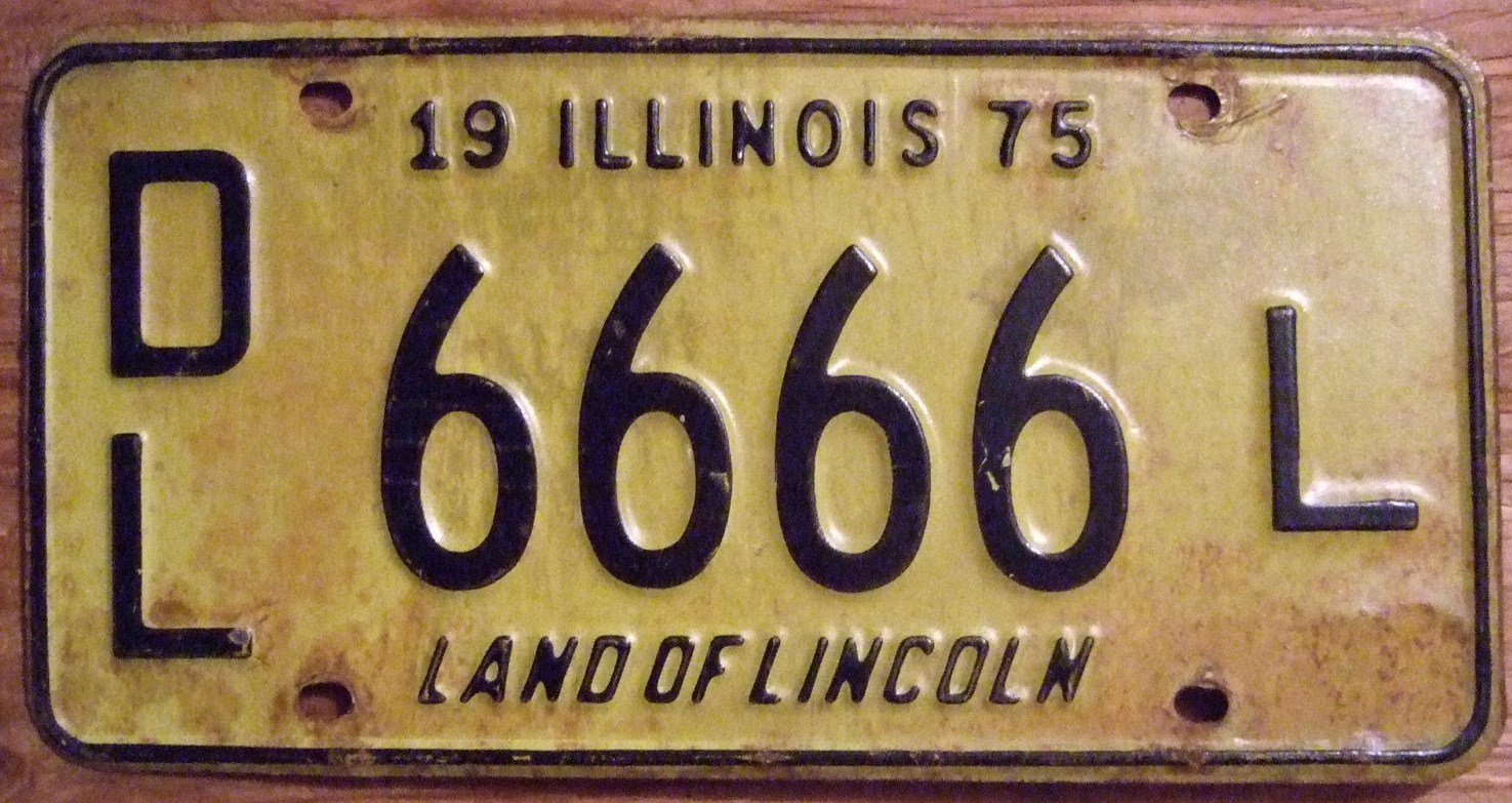 Illinois Dealer Plate