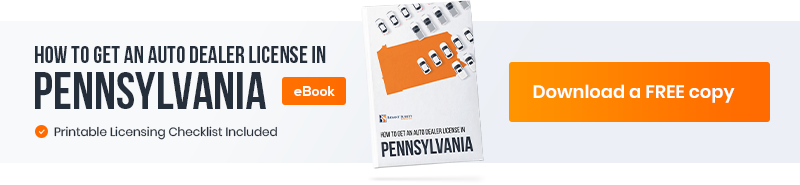 How to Get a Pennsylvania Dealer License Ebook