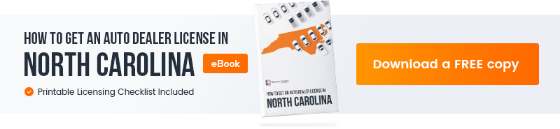 North Carolina Dealer License Guide