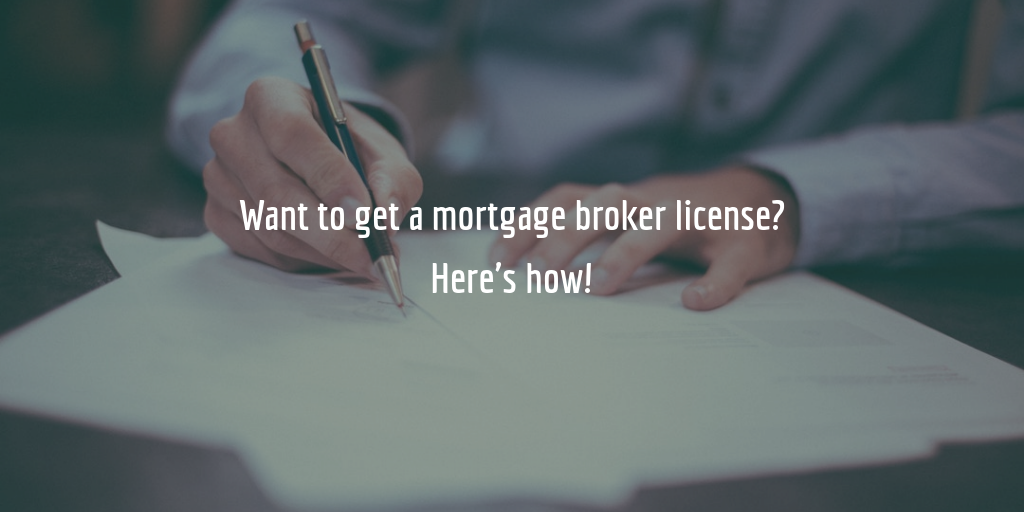 mortgage broker license guide