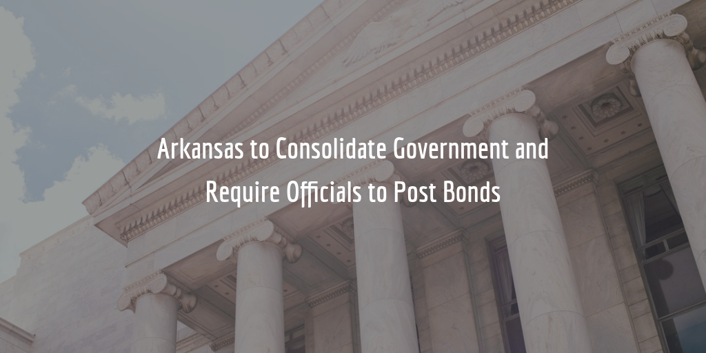 Arkansas public official bond requirement