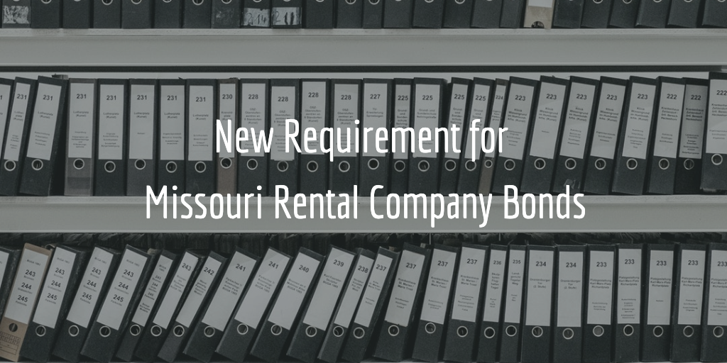 missouri rental company bonds