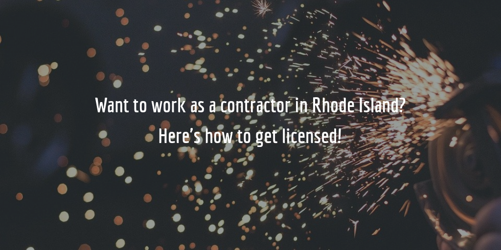 Rhode Island contractor license guide