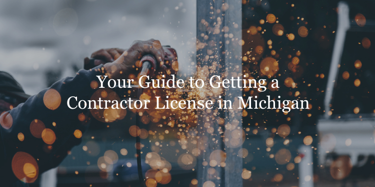 Michigan contractor license guide